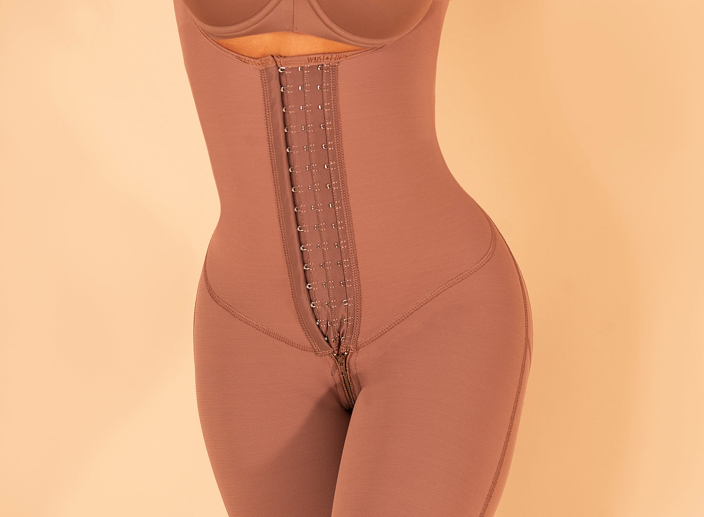 Faja Largo Rodilla, Broche Frontal - 1502B